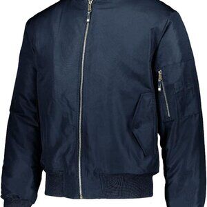 Holloway Sportswear Flight Bomber Jacket M Carbon Print